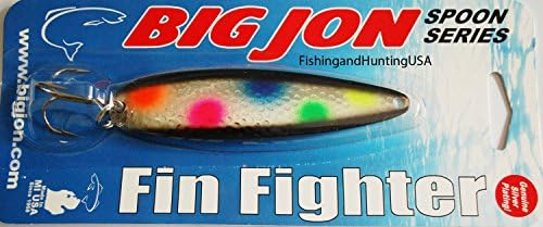 Big Jon Fin Fighter Trolling Spoon " Dead Head " Stingray Advance Tackle