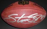 Steve Smith Autographed Carolina Panthers Official NFL Game Model Football ~ Steve Smith Authenticit