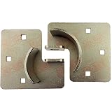 NU-SET 8-1/4 High Security Trailer Door Hasp - For Use with Hidden Shackle Padlock - FREE SHIPPING