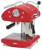  : Espressione 1385O Cafe Retro Espresso Machine, Red
