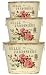 Belle Jardiniere Decoupage Tin Window Pail Set of 3 - Large = 11"x6 1/4"x8 1/4"H
