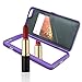iPhone 6/6S Wallet Mirror Case for Girl -Bidear (TM) Creative Mirror Design with 3 Card Holder Slot Protective Hard Case for Apple iPhone 6 & iPhone 6S -4.7 Inch (Purple)