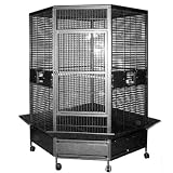 Bird Cages : Pentagon Corner Cage CFDS-614873-1001 by CagesUnder500Dollars.com