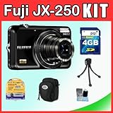 Fujifilm FinePix JX250 14MP Digital Camera w/ 5x Wide Angle Optical Zoom, 2 ....