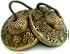 Tingsha Tibetan Bell (Chimes) Buddhist Lucky Symbols (Medium)