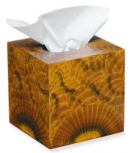 Grain Painted Tissue Box, Boutique Size