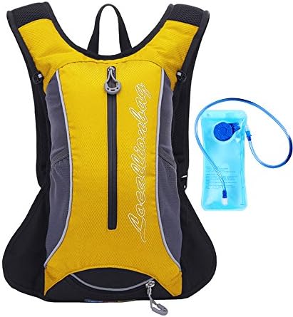 12L Hydration Pack MTB Bike Riding Running Camping Hiking Waterproof Outdoor Backpack/Yellow
