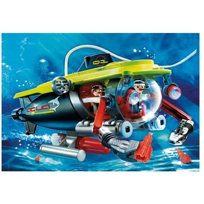Produkt-Bild: 4909 - PLAYMOBIL - Tiefsee-Tauchboot mit Unterwassermotor