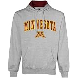 NCAA Minnesota Golden Gophers Ash Classic Twill Hoody Sweatshirt