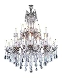 Pecaso Lighting 4900-18-12-PE HH Romanza Crystal Chandelier