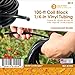 Mister Landscaper 100-ft Coil 1/4-in Black Vinyl Tubing