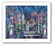 El Patio by Osborne Hill 30"x24" Art Print Poster