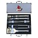 Louisville Cardinals 8pc. BBQ Set w/Case - NCAA College Athletics - Fan Shop Sports Team Merchandise