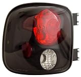 Anzo USA 211028 GMC Sierra Black Tail Light Assembly - (Sold in Pairs)