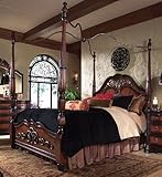 IMAGE OF Magnussen Stafford Poster Canopy Bed