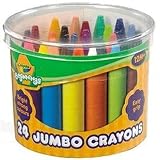 from Crayola Crayola Beginnings Jumbo Crayons (24) (Model 2.0784)