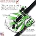 Search : Rising Sun Green WraptorSkinz Skin fits XBOX 360 & PS3 Guitar Hero III Les Paul Controller (GUITAR NOT INCLUDED)