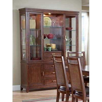 West China Cabinet in Urban Bronze