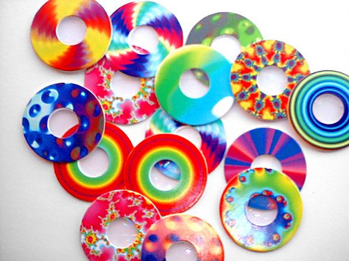 Diffraction Grating Rainbow Peephole Pack of 5