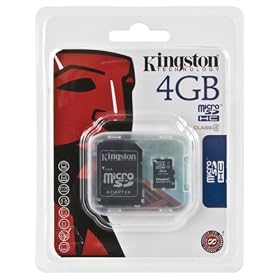51dMlyxdA2L. SL500 AA280  4GB MicroSD: Kingston Micro SD/ TransFlash Memory Card