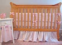 pima cotton crib bedding - cloud collection