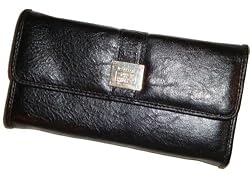 Liz Claiborne Checkbook Wallet Heritage Mosaic Flats Available in Many Colors
