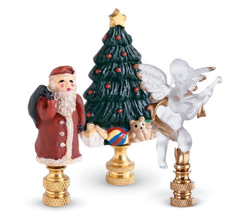 Cherub Lamp Finial, 3-1/2