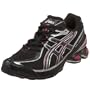 ASICS Women's GEL-Frantic 4 Running Shoe,Black/Black/Magenta,7 B US