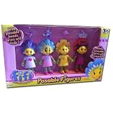 Fifi & the Flowertots Posable Figures - Set of 4