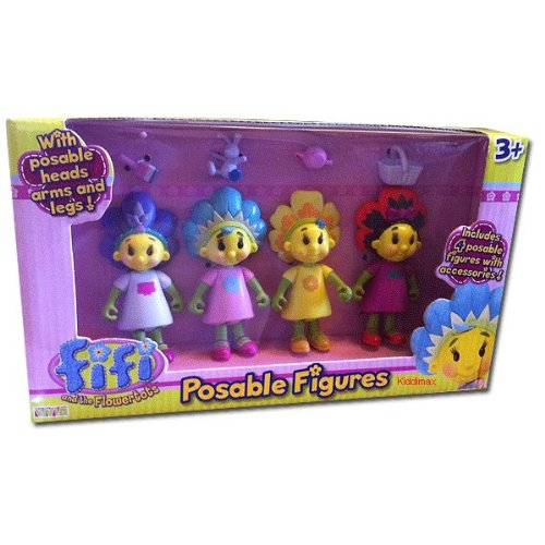 Fifi & the Flowertots Posable Figures - Set of 4