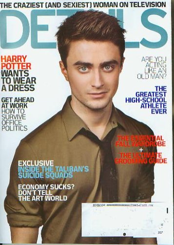 Details Magazine October 2008 Daniel Radcliffe