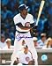 Andre Dawson Autographed/Hand Signed Chicago Cubs 8x10 Photo (Batting)