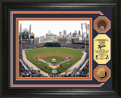 Detroit Tigers - Comerica Park - Framed Photo Picture