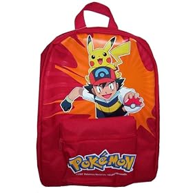 Pokemon Ash and Pikachu Backpack by Nintendo