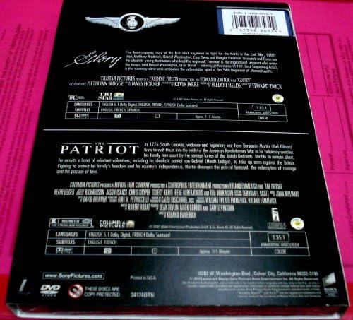 Glory / The Patriot (Double Feature)