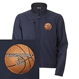 IMAGE OF Artsmith, Inc. Men's Embroidered Jacket Basketball Equals Life - Navy, Small