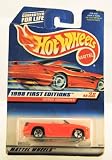 Hot Wheels - 1998 First Editions - Dodge Sidewinder - Neon Orange - Die Cast - Collector #634 - #3 of 45 - Rare Red Card - Limited Edition - Collectible 1:64 Scale