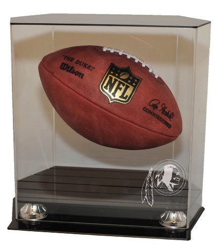 Washington Redskins Floating Football Display Case