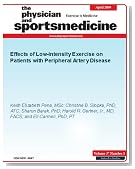 Effects of Low-Intensity Exercise on Patients with Peripheral Artery Disease (The Physician and Sportsmedicine)