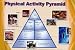 Physical Activity Pyramid (Exercise Chart) Art Poster Print - 24 X 36