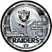 Oakland Raiders Round Clock