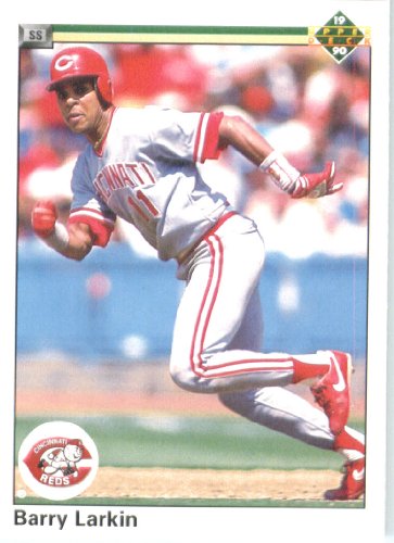 1990 Upper Deck # 167 Barry Larkin Cincinnati Reds Baseball Card