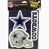 Dallas Cowboys NFL Multi Magnet Sheet (3 Magnets)