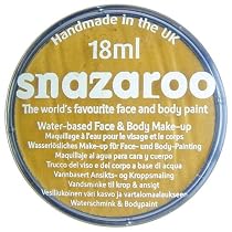 Snazaroo - 18 ml Metallic Gold Face Paint