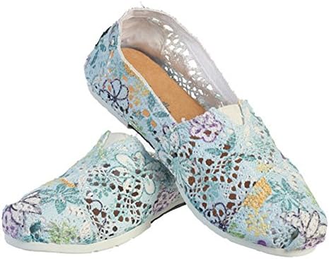 Playa Espadrilles Women's Eco Crochet Espadrille, 8.5 (W) US