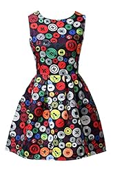 A-line Jacquard General Print Skater Dress/Mini Dress 