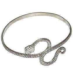 Arm Jewelry Armlet Sterling Silver Romantic Gift for Her 3.25 inches