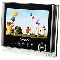 Coby TFDVD7052 7-Inch Portable Tablet DVD/CD/MP3 Player - Black