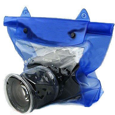 Luniquz dslr slr camera waterproof bag housing case pou…