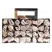Shiraleah Large Square Tile Bag with Horn Handle